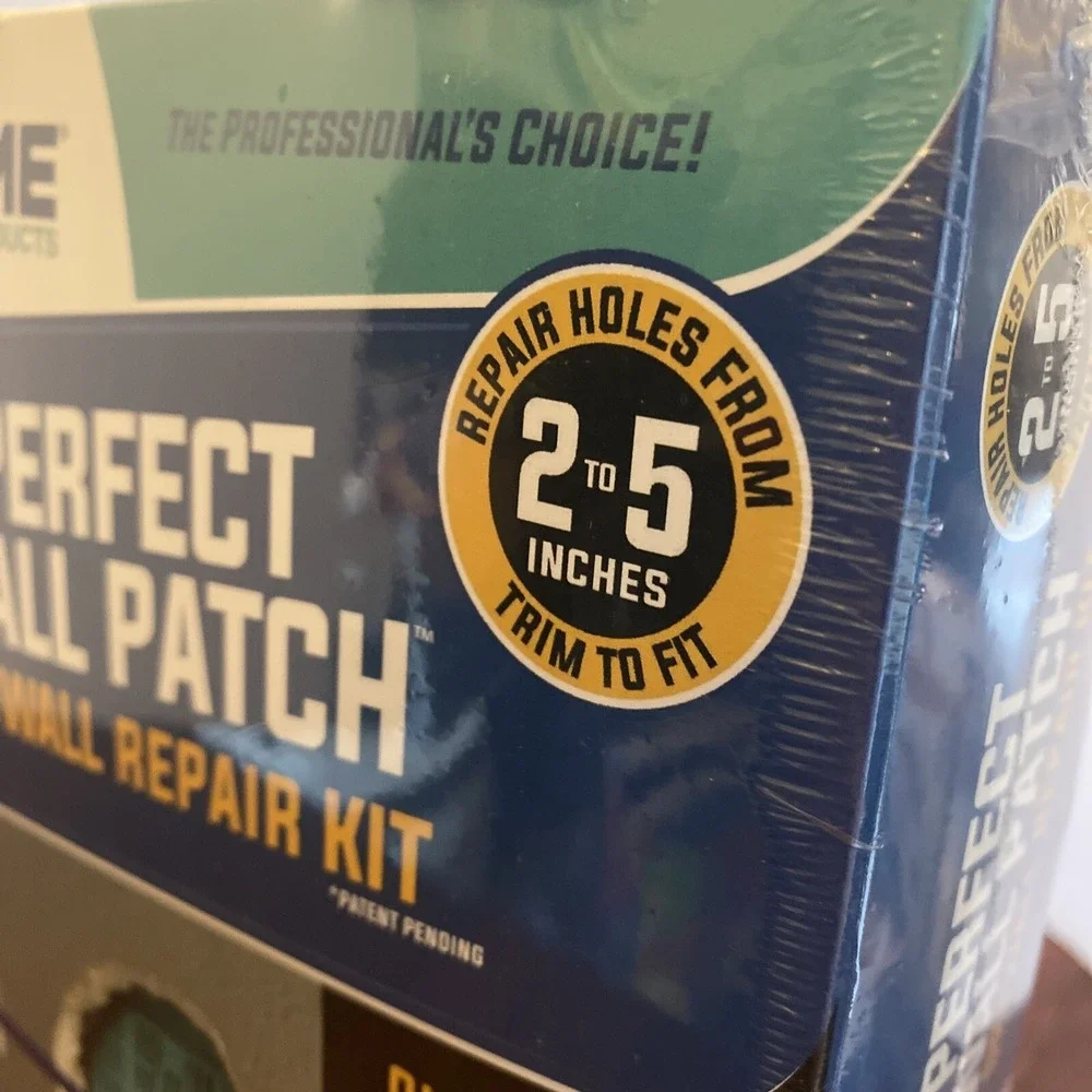 Perfect Wall  Patch Drywall Repair‎ Kit, 2 To 5 Inches, Tension Plate Type, NEW